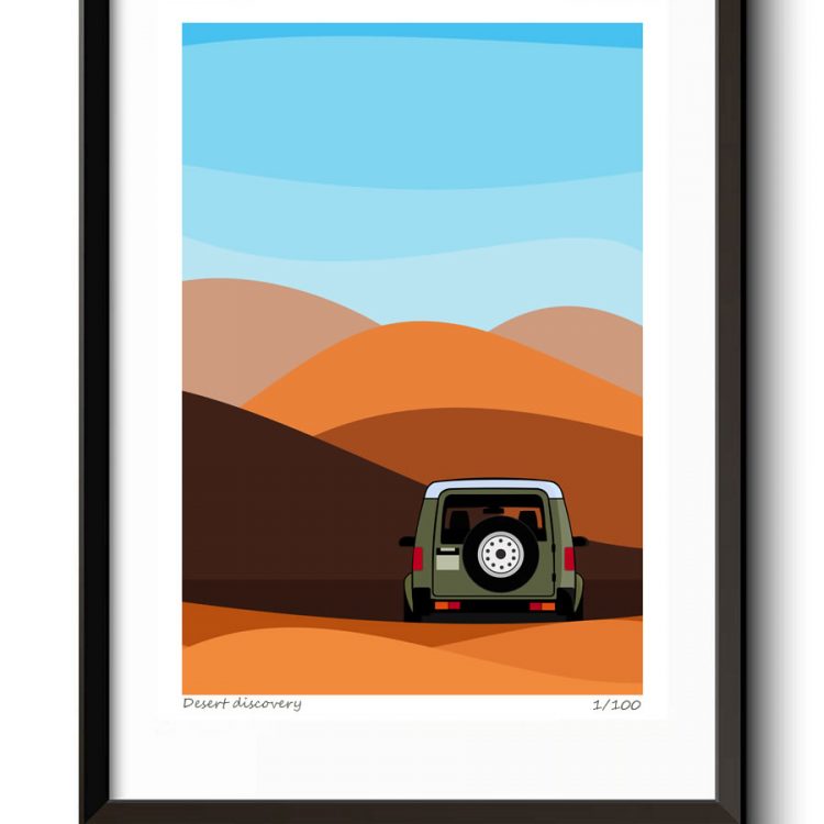 Desert Discovery Limited Edition Print by Martin Beckley