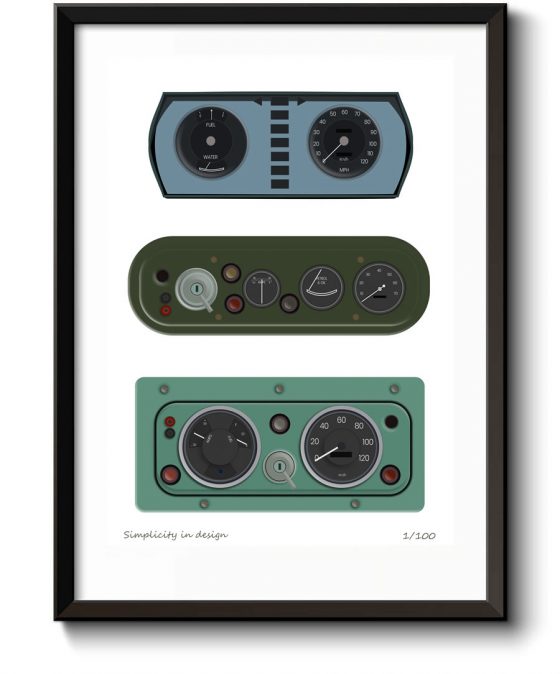 Framed Simplicity in Design Limited Edition Print by Martin Beckley