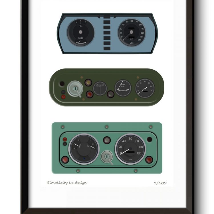 Framed Simplicity in Design Limited Edition Print by Martin Beckley