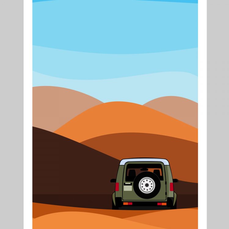 Desert Discovery Limited Edition Print by Martin Beckley