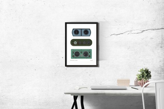 Framed Simplicity in Design Limited Edition Print by Martin Beckley